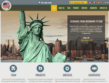 Tablet Screenshot of americaneb5centers.com